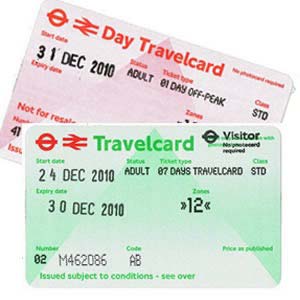 Travelcard pro MHD Londýn