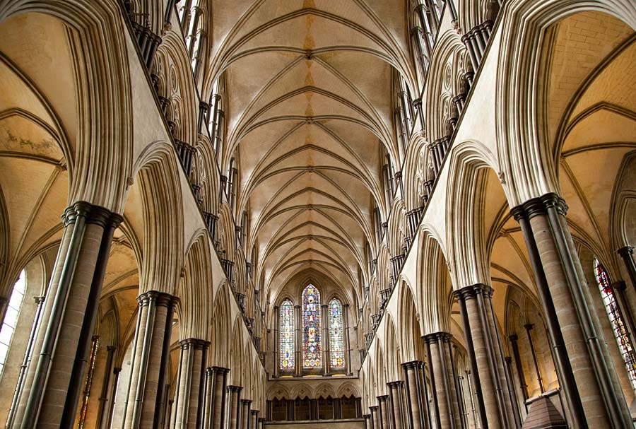 Salisbury Cathedral, Sailsbury, Anglie