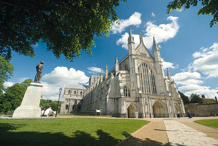 Winchester Cathedral, Anglie