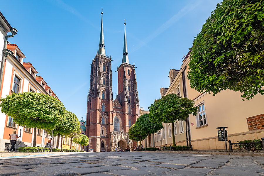 Polsko Wroclaw katedrála Jana Křtitele R.jpg