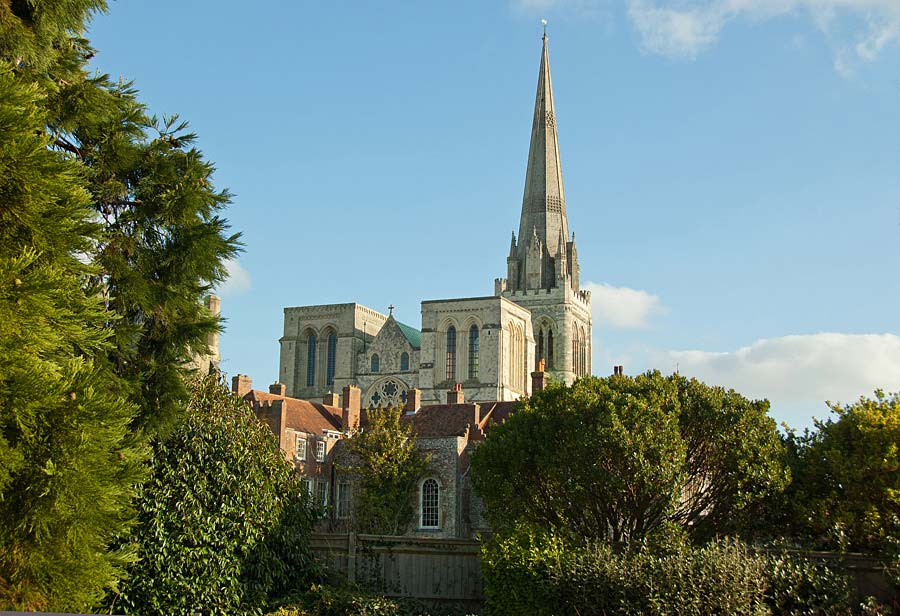 Chichester Cathedral, Chichester, Anglie