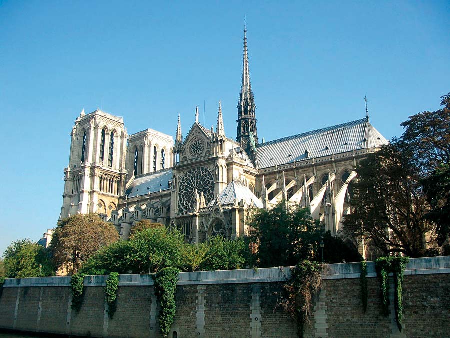Cathedrale Notre Dame, Paříž, Francie