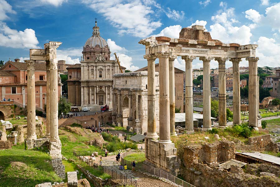 Forum Romanum, Řím, Itálie