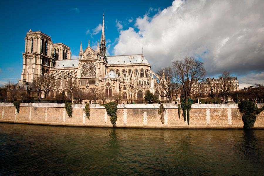 Cathedrale Notre Dame, Paříž, Francie