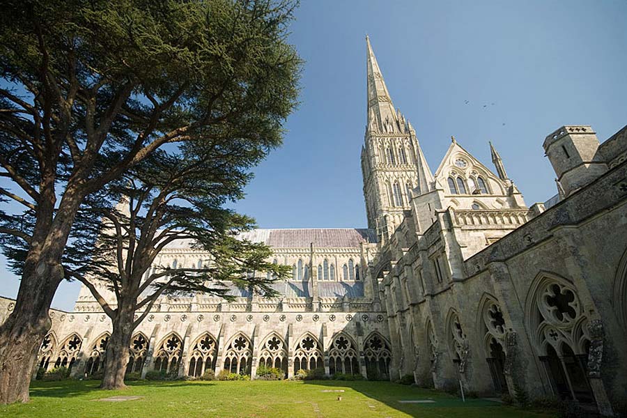 Salisbury Cathedral, Sailsbury, Anglie