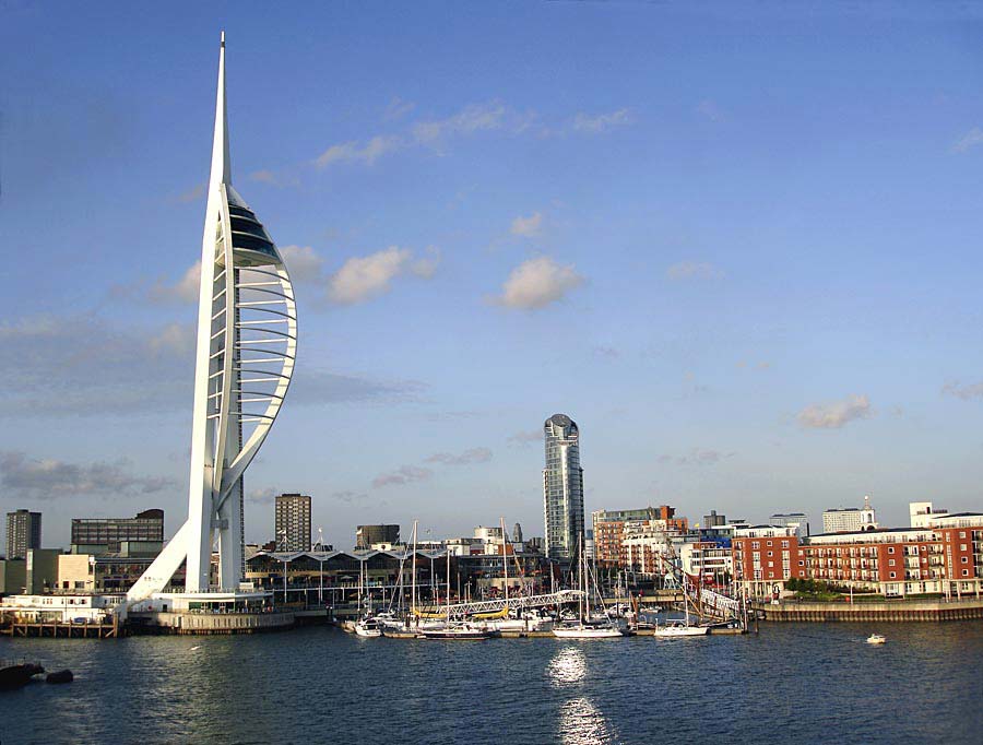 Spinnaker Tower, Portsmouth, Anglie