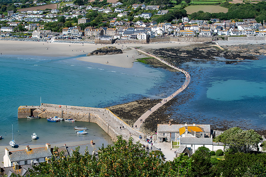 Anglie Cornwall, St Michaels Mount