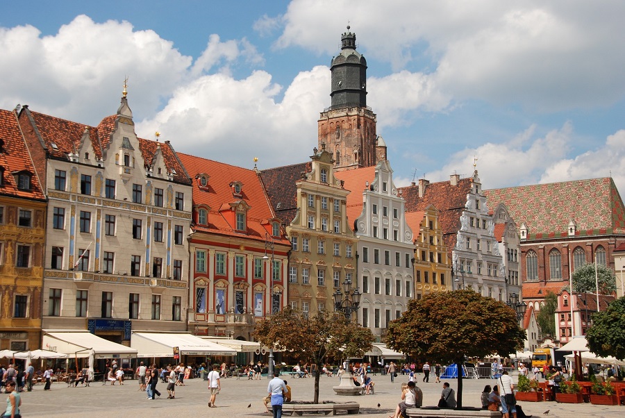 Polsko Wroclaw, Rynek
