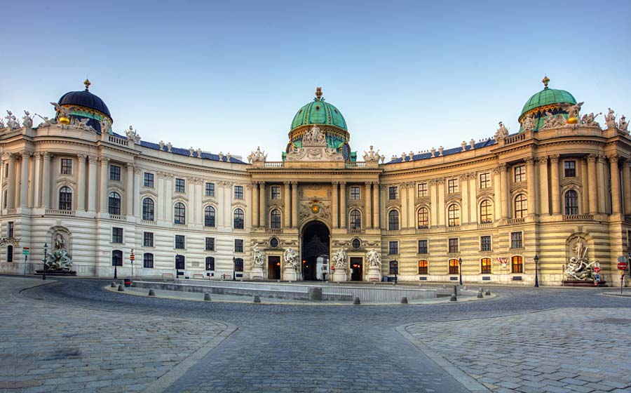 Hofburg, Vídeň, Rakousko
