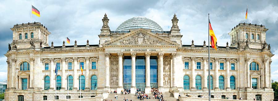 Berlín s návštěvou parlamentu
