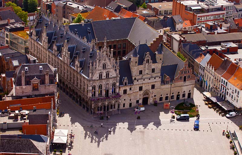 Grand Place, Mechelen, Belgie
